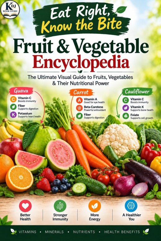 Eat Right, Know the Bite — Fruit & Vegetable Encyclopedia cover